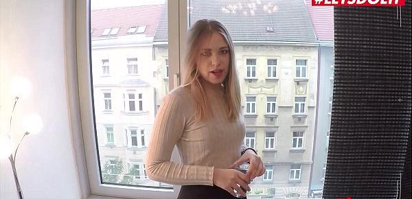  LETSDOEIT - Selvaggia - Sexy Russian Tourist Gag On Huge Cock And Fucks Hard Abroad